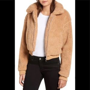 Teddy bomber jacket